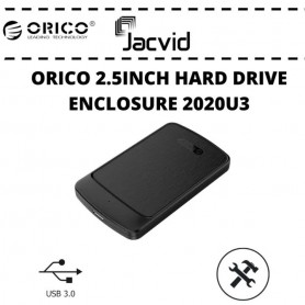 ORICO 2.5INH HARD DRIVE ENCLOSURE 2020U3