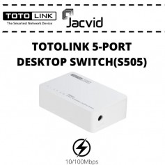TOTOLINK DESKTOP SWITCH 10/100Mbps model S505 5-PORT