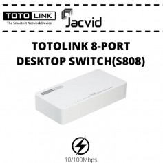TOTOLINK DESKTOP SWITCH 10/100Mbps model S808 8-PORT