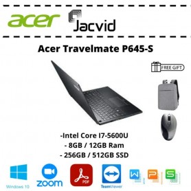 Acer Travelmate P645-S (I7-5th Gen / 8GB Ram / 12GB Ram / 256GB SSD / 512GB SSD / 14