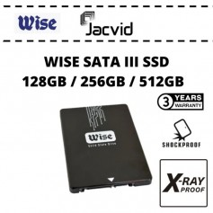 WISE 2.5" INTERNAL SATA III SOLID STATE DRIVE SSD (128GB / 256GB / 512GB) 3 YEARS WARRANTY