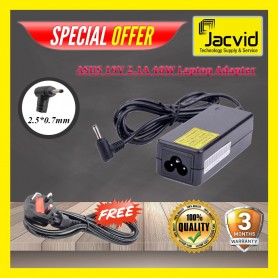 Grade A High Quality Asus Adapter 19v 2.1A Laptop Charger 2.5 0.7MM