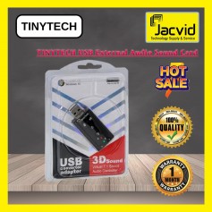 TINYTECH USB 7.1 CHANNEL EXTERNAL AUDIO SOUND CARD ADAPTER FOR PC/LAPTOP (SND71)