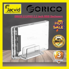 ORICO 2.5 inch Transparent USB3.0 Hard Drive Enclosure with Stand 2159U3
