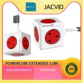 Allocacoc PowerCube Extended 3M 7300 (Boston Red)