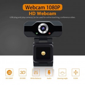 NANOTECH AUTOFOCUS 1080P FHD WEBCAM W88+ VIDEO CALL FOR PC LAPTOP WITH MICROPHONE
