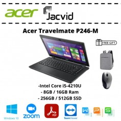 Acer Travelmate P246-M (I5-4th Gen / 8GB Ram / 16GB Ram / 256GB SSD / 512GB SSD / 14")